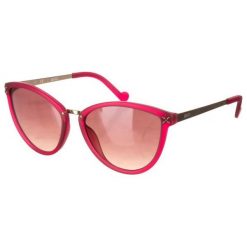 Liu.Jo Damskie Okulary Przeciwsłoneczne Różowy. Różowe okulary przeciwsłoneczne damskie marki Liu Jo. W wyprzedaży za 359,00 zł.