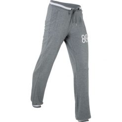 Spodnie sportowe, długie bonprix szary melanż. Szare spodnie damskie bonprix. Za 69,99 zł.