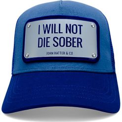John Hatter Bejsbolówka "I'll Not Die Sober". Rękawiczki męskie . Za 359,00 zł.