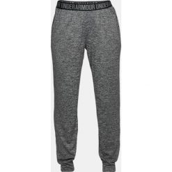 Spodnie dresowe damskie: Under Armour Spodnie damskie Play Up Twist Trousers szare r. L (1311331-001)