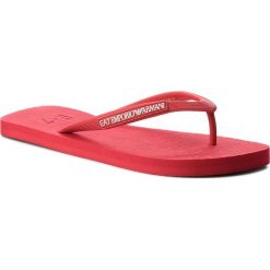 Chodaki męskie: Japonki EMPORIO ARMANI - Flip Flop Sea World Core U XCQ002 XCC08 A134 Red/White