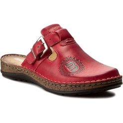Klapki damskie: Klapki MANITU – 900500 Red 4