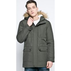 Only & Sons - Kurtka. Zielone płaszcze męskie Only & Sons, xl, bez wzorów, z poliesteru, długie, z kapturem. W wyprzedaży za 149,90 zł.