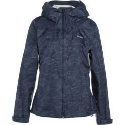 Patagonia TORRENTSHELL Kurtka hardshell navy blue. Niebieskie kurtki damskie marki Patagonia, xl, bez wzorów, z nylonu, sportowe, bez kaptura. W wyprzedaży za 471,20 zł.