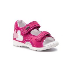 LASOCKI KIDS CI12-2468-04. Różowe sandały dziewczęce Lasocki Kids, ze skóry, bez zapięcia. Za 89,99 zł.