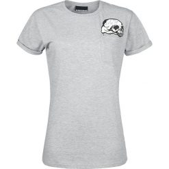 Cosmic Scream Queen Koszulka damska szary. Szare t-shirty damskie Cosmic, s, z nadrukiem, z okrągłym kołnierzem. Za 49,90 zł.