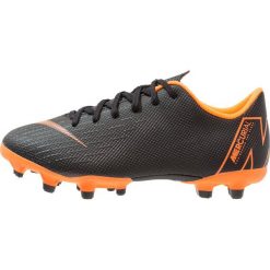 Buty sportowe chłopięce: Nike Performance VAPOR 12 ACADEMY MG Korki Turfy black/total orange/white