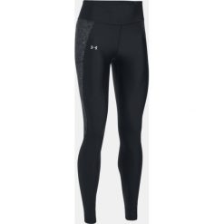 Under Armour Legginsy damskie Fly-By Printed Legging czarno-szare r. XS (1297937-010). Szare legginsy sportowe damskie marki Under Armour, l, z dzianiny. Za 163,08 zł.