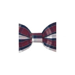 Mucha gotowa bowstyle Kolorowa kratka. Niebieskie muchy męskie Bowstyle, w kolorowe wzory, z tkaniny. Za 75,00 zł.