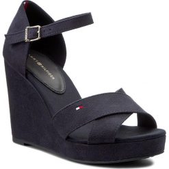Rzymianki damskie: Sandały TOMMY HILFIGER - Elena 45D FW0FW00279 Midnight 403