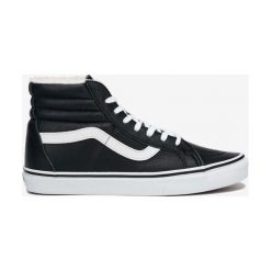 Vans Sk8-Hi Reissue Tenisówki Czarny. Czarne trampki męskie Vans, bez wzorów, ze skóry, bez zapięcia. Za 430,95 zł.