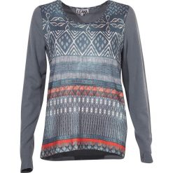Koszulka w kolorze szarym. Szare koszulki damskie Kéawa, m, z nadrukiem, z okrągłym kołnierzem, bez rękawów. W wyprzedaży za 54,95 zł.