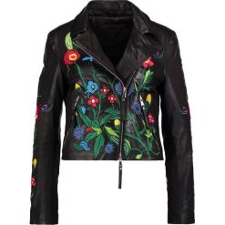 Kurtki damskie: Be Edgy SONJA FLOWER Kurtka skórzana black