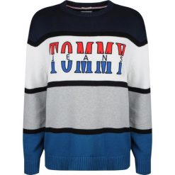 Tommy Hilfiger Sweter "Retro". Swetry męskie TOMMY HILFIGER, bez wzorów, z dzianiny, retro, z okrągłym kołnierzem, bez kaptura. Za 329,00 zł.
