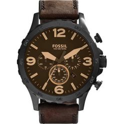 Fossil Nate JR 1487. Brązowe zegarki męskie Fossil. W wyprzedaży za 520,00 zł.