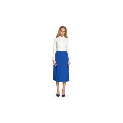 Spódnice krótkie Style S089 Spódnica midi z kontrafałdami. Szare minispódniczki Style, l, oversize. Za 99,00 zł.