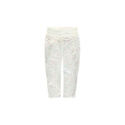 Steiff Girls Spodnie bright Serca white. Białe spodnie chłopięce marki Steiff, z bawełny. Za 125,00 zł.