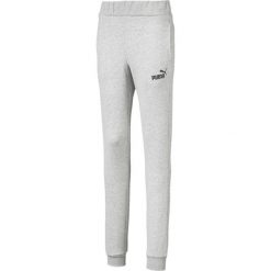 Puma Essentials Spodnie dresowe Szary. Szare spodnie damskie Puma, z bawełny. Za 128,95 zł.