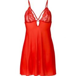 Koszulka nocna bonprix czerwony. Czerwone koszule nocne i halki bonprix. Za 79,99 zł.