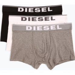 Diesel - Obcisłe bokserki męskie pakowane po 3 szt., czarny. Czarne bokserki męskie Diesel, z elastanu. Za 179,95 zł.