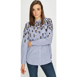 Scotch & Soda - Koszula. Szare koszule damskie marki Scotch & Soda, s, w paski, z bawełny, klasyczne, z klasycznym kołnierzykiem, z długim rękawem. W wyprzedaży za 299,90 zł.