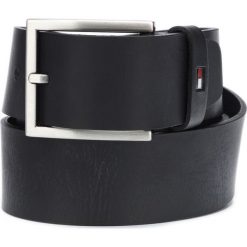 Tommy Hilfiger Hampton Pasek Czarny. Czarne paski męskie TOMMY HILFIGER, w paski, ze skóry. Za 238,95 zł.