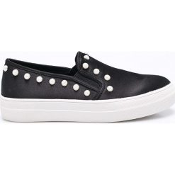 Steve Madden - Tenisówki Glacier. Czarne tenisówki damskie marki Steve Madden, z gumy. W wyprzedaży za 219,90 zł.