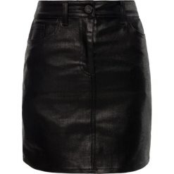 Spódnica jeansowa Elisabetta Franchi GJ-08I-96E2-V229. Czarne spódniczki damskie Elisabetta Franchi, bez wzorów, z jeansu. W wyprzedaży za 679,00 zł.