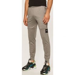 Puma - Spodnie. Szare spodnie męskie Puma, na co dzień, s, z nadrukiem, z elastanu, sportowe. Za 199,90 zł.