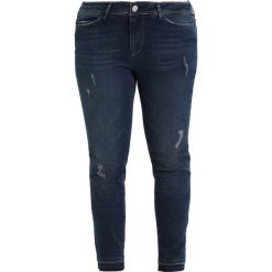 Boyfriendy damskie: Junarose JRFIVE SLIM DARK BLUE Jeansy Slim Fit dark blue denim