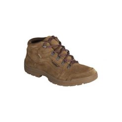Buty myśliwskie LIGHT 500 IMPER. Pomarańczowe buty sportowe męskie SOLOGNAC, z poliesteru, bez zapięcia. Za 199,99 zł.