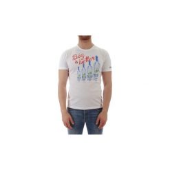 T-shirty z krótkim rękawem Mc2 Saint Barth TSHIRT MAN. Białe t-shirty męskie Mc2 Saint Barth, s, bez wzorów, bez kołnierzyka, krótkie. Za 248,33 zł.