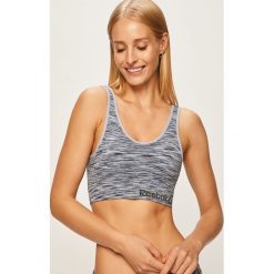 Reebok - Biustonosz sportowy. Biustonosze sportowe damskie Reebok, s, bez wzorów, z elastanu. Za 79,90 zł.