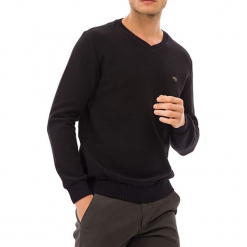 Sweter w kolorze czarnym. Czarne swetry klasyczne męskie GALVANNI, m. W wyprzedaży za 159,95 zł.