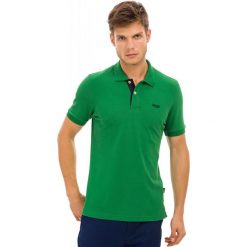 Galvanni koszulka polo męska Groningen L zielony. Zielone koszulki męskie GALVANNI, m, bez wzorów, z bawełny, bez rękawów. Za 169,00 zł.
