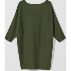 Tunikowy sweter z wiskozy -. Swetry damskie Mohito, s, bez wzorów, z wiskozy, bez rękawów, bez kaptura. Za 119,99 zł.