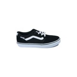 Buty Dziecko Vans CHAPMAN STRIPE 9SIJU1. Czarne trampki chłopięce marki Vans. Za 230,62 zł.