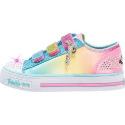 Skechers SHUFFLES Tenisówki i Trampki multicolor. Szare trampki chłopięce Skechers, z materiału. Za 239,00 zł.