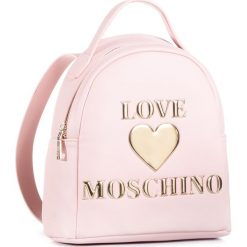 Plecak LOVE MOSCHINO - JC4033PP1BLE0600 Rosa. Różowe plecaki damskie Love Moschino, bez wzorów, ze skóry ekologicznej, klasyczne. Za 849,00 zł.