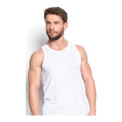 Koszulka Grant 34323-00X Biały. Białe koszulki męskie Henderson, m, bez wzorów, z wiskozy, bez kołnierzyka, bez rękawów. Za 58,90 zł.