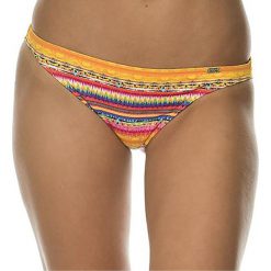 Stroje dwuczęściowe damskie: Wzorzysty dół stroju kąpielowego bikini