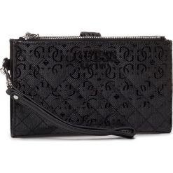 Duży Portfel Damski GUESS - Queenie (SY) Slg SWSY76 66570 BLACK. Czarne portfele damskie Guess, z aplikacjami, ze skóry ekologicznej. Za 289,00 zł.