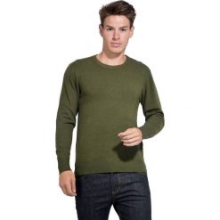 William de Faye sweter męski XXL zielony. Zielone swetry męskie William de Faye, xxl, bez wzorów, eleganckie, bez kołnierzyka, bez kaptura. W wyprzedaży za 241,00 zł.