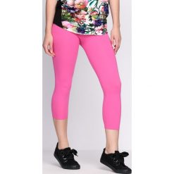 Fuksjowe Legginsy Footprints. Czarne legginsy marki Born2be, l. Za 29,99 zł.