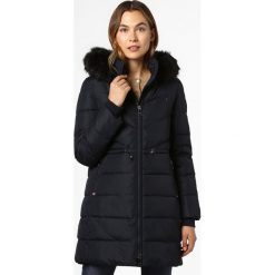 Tommy Hilfiger - Płaszcz damski – Alana, niebieski. Niebieskie płaszcze damskie TOMMY HILFIGER, xl, bez wzorów, eleganckie. Za 999,95 zł.