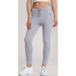 Szare Spodnie Aglaxera. Szare spodnie damskie Renee, s, z dresówki. Za 79,99 zł.