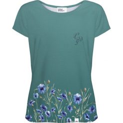 Colour Pleasure Koszulka damska CP-034 251 zielona r. XXXL/XXXXL. Zielone bluzki damskie marki Colour pleasure. Za 70,35 zł.