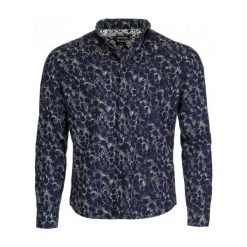 Desigual Koszula Męska David M Ciemnoniebieski. Niebieskie koszule męskie marki Felix Hardy, m, z bawełny. W wyprzedaży za 203,00 zł.
