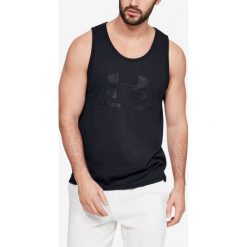 Under Armour Sportstyle Podkoszulek Czarny. Czarne podkoszulki męskie Under Armour, xs, z nadrukiem, z bawełny, bez rękawów. Za 119,95 zł.