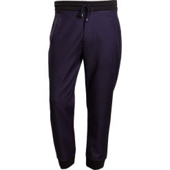 Spodnie dresowe męskie: Falke Spodnie treningowe navy